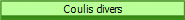 Coulis divers