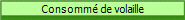 Consomm de volaille