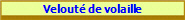 Velout de volaille